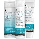 Clear Regular Strength Acne Kit - 2% Salicylic Acid & 2.5% Benzoyl Peroxide for Moderate Acne