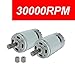 2 Pcs 550 30000RPM Electric Motor RS550 12V Motor Drive Engine Accessories for Kids Electric Cars Children Ride On Car Replacement Parts