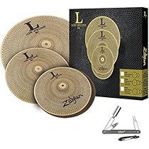 Amazon.com: ZILDJIAN LV348 L80 LOW VOLUME CYMBAL SET W/ 13