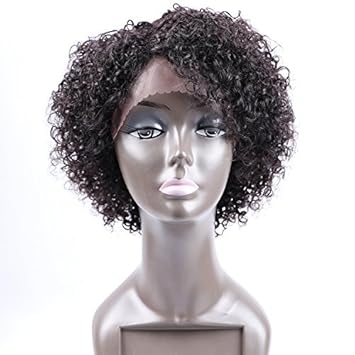 Buy Fani Short Curly Wigs With Free Wig Cap Human Hair Wigs For