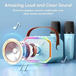 Karaoke Machine for Kids Microphone Wireless: Mini