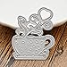 Cute Daily Cutting Dies Pot Culture Metal Stencil Template For DIY Album Scrapbook