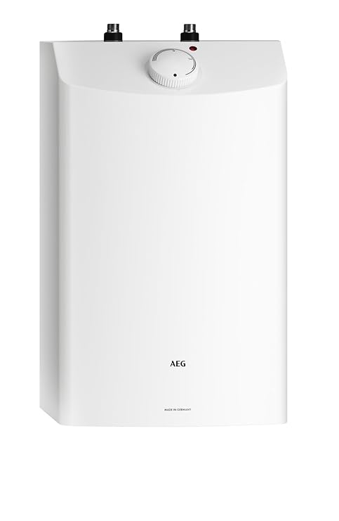 AEG druckloser Kleinspeicher Huz 10 Öko mit Thermostop, 10l, 2kW, steckerfertig, untertisch, EEK A, 229486