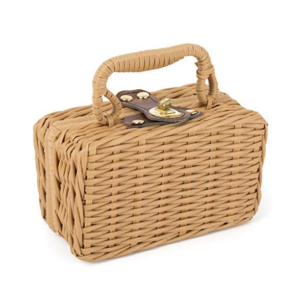small foot Porzellan-Kaffeeservice im Koffer, 12 TLG. Set, perfekt geeignet für kleine Puppen, ab 3 Jahren, 11274 – Bild 5
