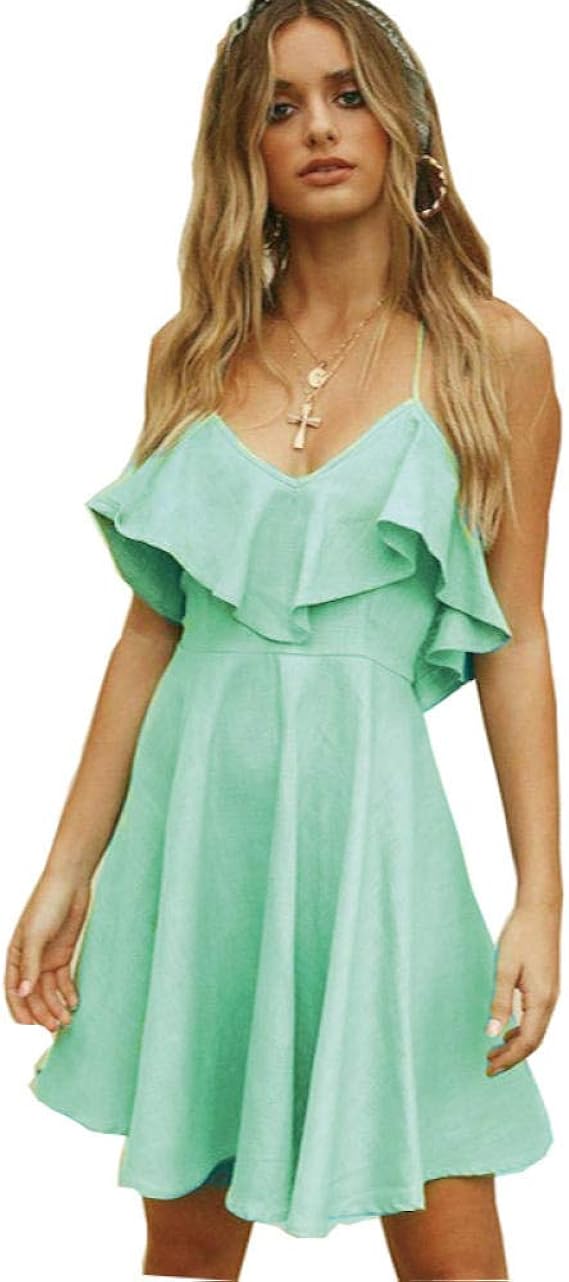 Kleider Für Damen Kleid Damen Sommer Sommerkleider Frauen Summer Beach ...