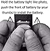 LampVPath (Pack of 3 9v Battery Holder, 9 Volt Battery Holder with Switch, 9v Battery Case with Switch