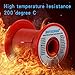 BNTECHGO 20 Gauge Silicone Wire Spool Red 50 feet Ultra Flexible High Temp 200 deg C 600V 20 AWG Silicone Rubber Wire 100 Strands of Tinned Copper Wire Stranded Wire for Model Battery Low Impedance