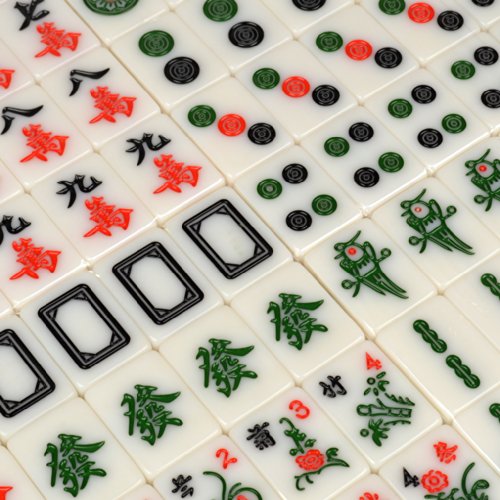 Professional Chinese Mahjong w/ Aluminum Case and Large Tiles