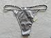 Panasilk 6Pairs Women's 100% Silk Thong Panties S M L XL XXL Solid (M, multicolor)
