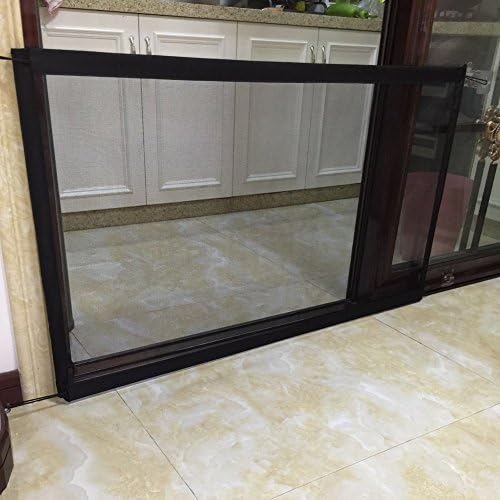 Magic Pet Dog Gate Safe Guard Portable Folding Enclosure Isolation Net Animals Gate Fences Barrier