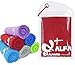 Alfamo Cooling Towel for Neck and Face (Red, L) Cooling Rag Cool Towels for Sports Chilly Pad Wet Towel Cold Towel Cooling Neck Towel Cooling Cloth Stay Cool Towel Neck Towels to Keep You Cool Down