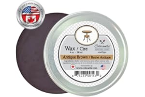 Colorantic | Antique Brown Furniture Paint Wax | Chalk Paint for Furniture Waxes Beeswax Bees Wax | Cutting Board Wax Home De