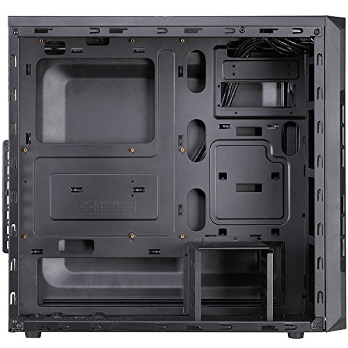 FSP CMT210(BLK) FSP CMT210 Translucent Window Panel ATX Mid Tower Gaming Computer Case - Thumbnail 4