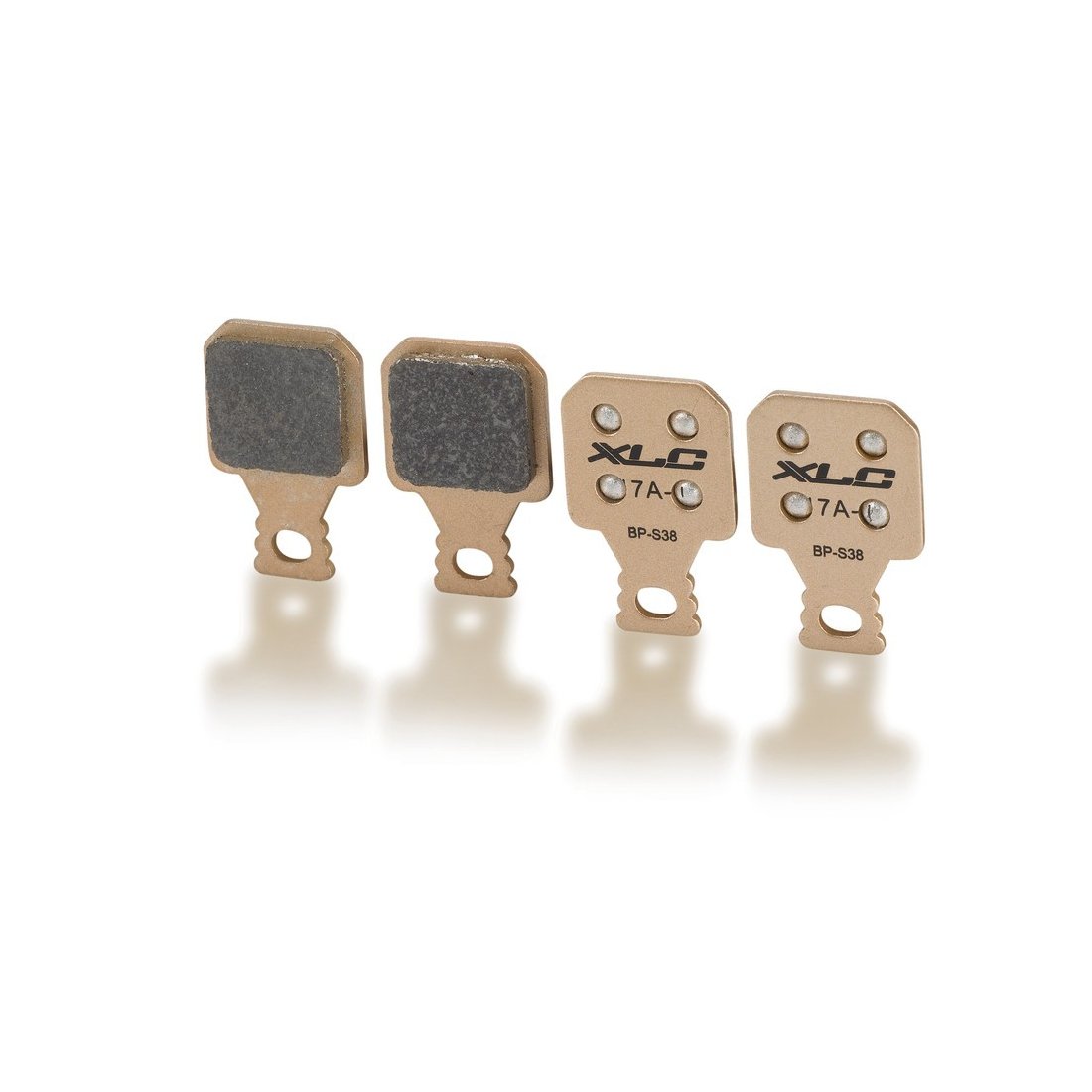 XLC Unisex - Adult Pro Disc Brake Pads BP-S38, Gold, One Size
