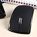 Mouse Wireless Foldable Arc Optical Mouse with USB Receiver for PC Laptop MacBook