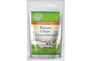 LARISSA VERONICA Banana Chips, Unsweetened (4 oz, ZIN: 524726) - 3 Pack