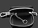 SHANG MEDING Black Premium Leather Car Key Chain Coin Holder Zipper Case Remote Wallet Bag (KIa)