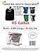 95 Gallon Super Big Mouth Trash Bags 3-Pack Plus 1 Free Rubber Tie Down Band
