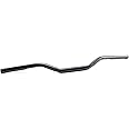 MoKitDora 3.75" Rise 1" Fat Clamp Drag Bars Handlebars for Harley 2010-later XL883L XL1200C XL1200NS XL1200T XL1200V and XL1200XS Models, Black