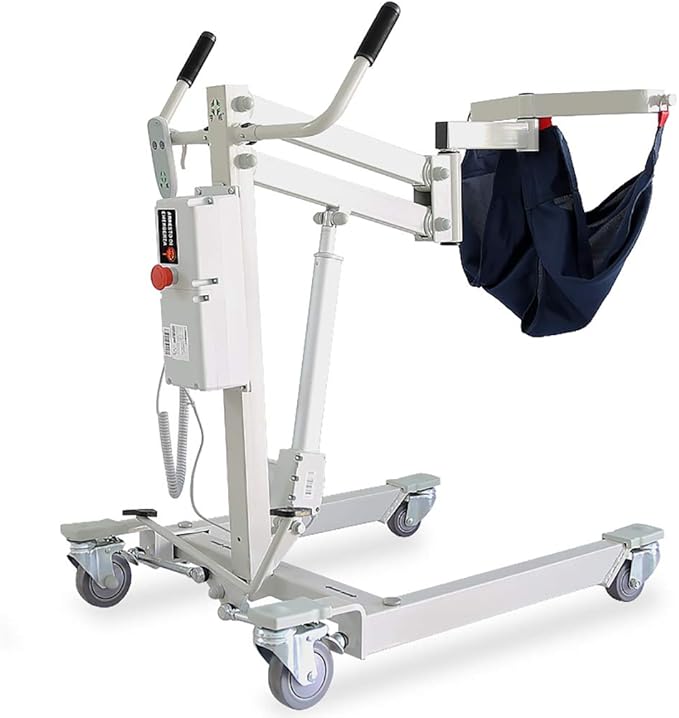 YXP Carmounted Patient Lift with Manual Low Base, bedridden patients/paraplegic hemiplegic