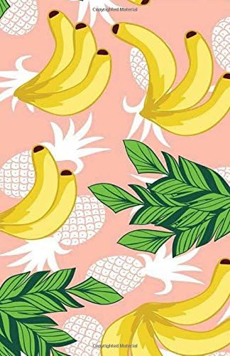 Bullet Journal: Banana Pine apple : Notebook Dotted Grid, (5.5 x 8.5) Paperback – September 5, 2017