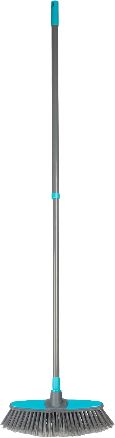 Beldray Anti-bac Extendable Broom 1.2m Telescopic Handle Soft Bristles