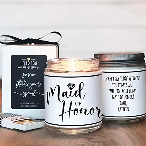 Maid of Honor Wedding Party Gift, Bridesmaid Gift, Maid of Honor