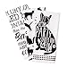 DII Everyday Pets Kitchen Collection Absorbent Dishtowel Set, 18x28, Cat Print, 3 Count