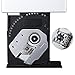 VicTsing USB3.0 External DVD/CD Burner/Player Drive Combo, 3D BD player Blu-ray Disc Player with Two USB Cables, for PC Laptop Desktops - Silver