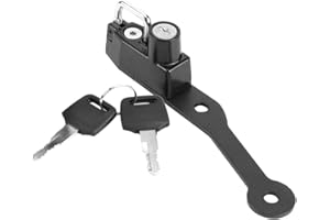 Aramox Motorcycle Helmet Lock,Alloy Helmet Lock Kit for MT-07 FZ-07 2014-2017/FJ-07 2014-2016