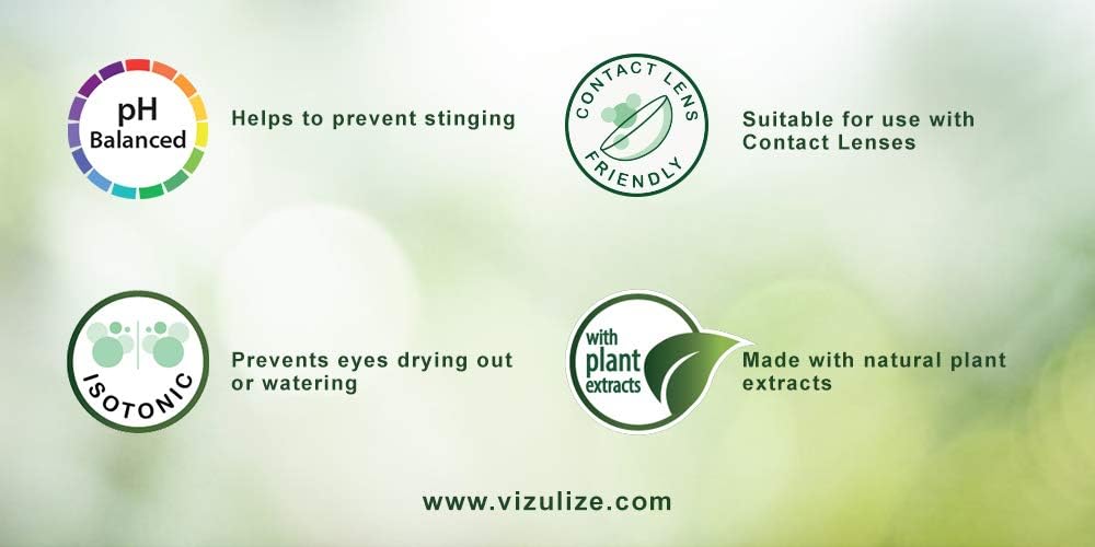 Vizulize Cooling and Soothing Eye Drops 10ml - Instant Cooling Relief, Soothes Dry, Irritated & Tired Eyes - Image 4
