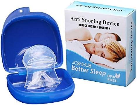 Stop Snoring Solution - Anti Snore Devices Sleep Aid Tongue Sleeve for Natural Sleep with BPA & Toxin Free Silicone Includes Protective Case