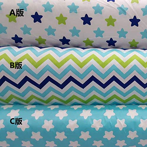 Amazon Com Fabric 160cm50cm Star Wave Cartoon Printed Cotton Bed
