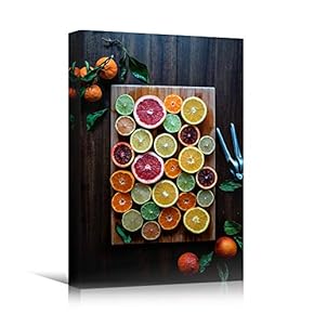 signwin Canvas Wall Art Fruits Farmhouse/Country Food Fun...