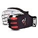 Superior Clutch Gear Grain Goatskin Leather Mechanics Gloves with Thumb Patch - MXGCE - (1 Pair of Large Work Gloves)
