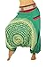 virblatt harem pants unisex Aladdin pants alternative clothing S-L–Nirvana green