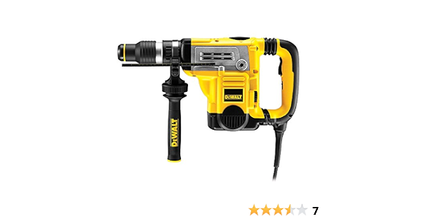DeWalt D25601K-QS - Martillo Combinado 6kg 1250W - 45mm 8J - SDS Max  Electrónico AVC : Amazon.es: Bricolaje y herramientas