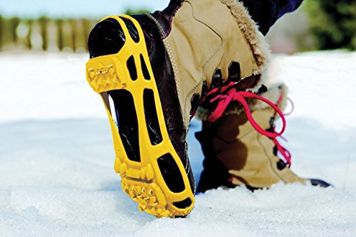 STABILicers Walk Traction Ice Cleat and Tread for Snow, Ice, Attaches Over Shoes/Boots for Everyday Safety in Winter, Outdoor, Slippery Terrain