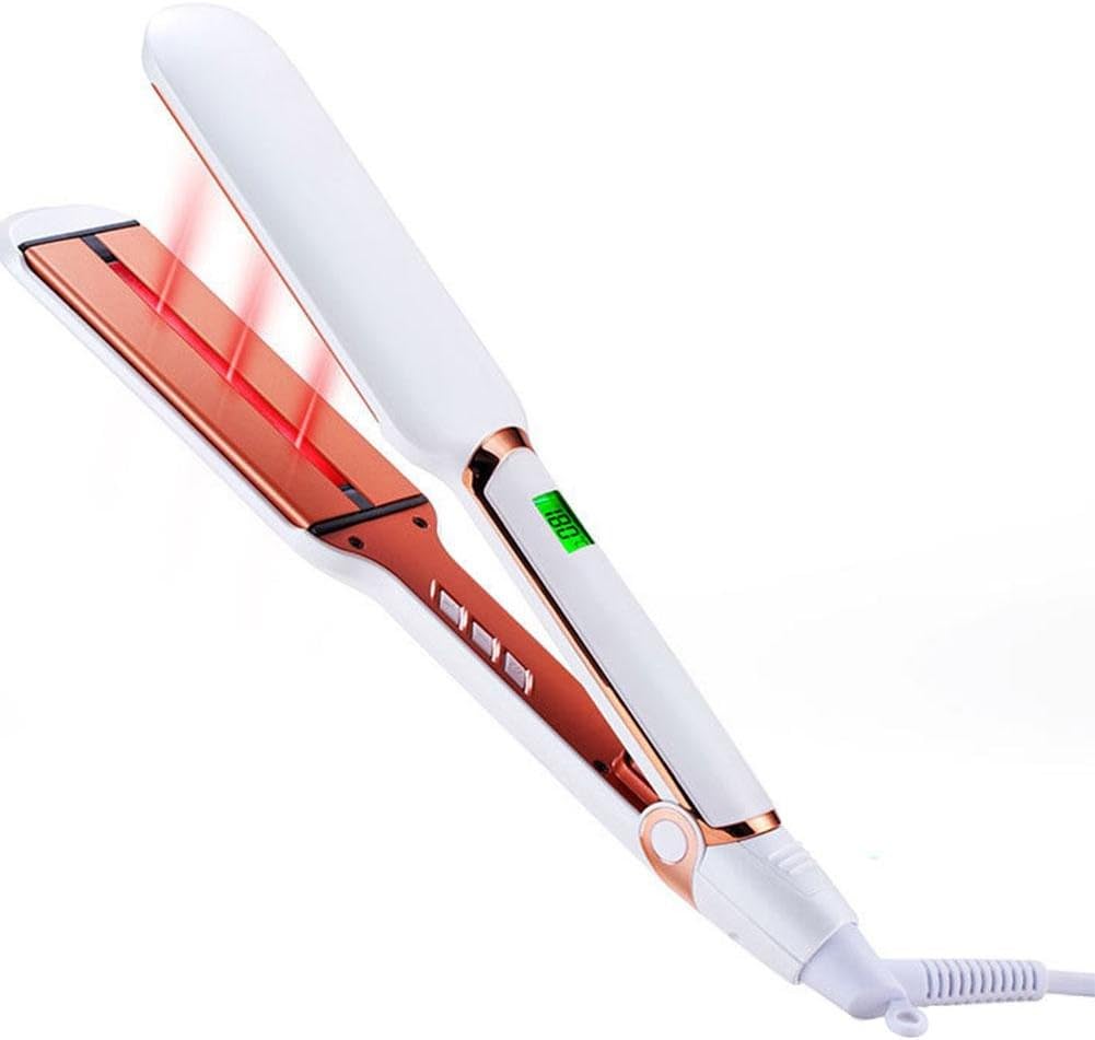 TUNBG Infrared Hair straightener ceramics Straightener Negative ions Hair care Straight dual-use