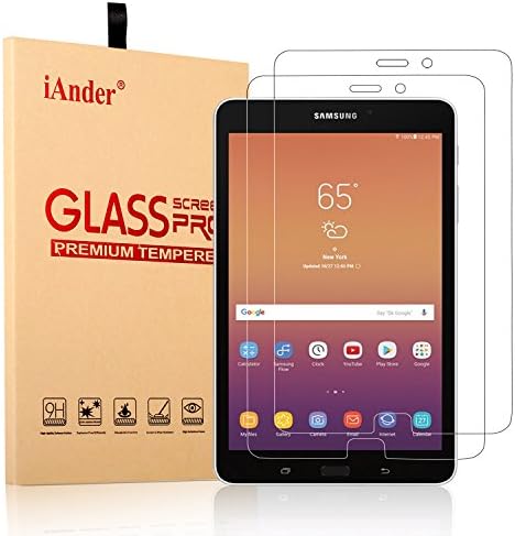 [2-Pack] iAnder Screen Protector for iPad 10.2 with [Easy Installation Tray] - Tempered Glass Screen Protector - High Definition/Scratch Resistant