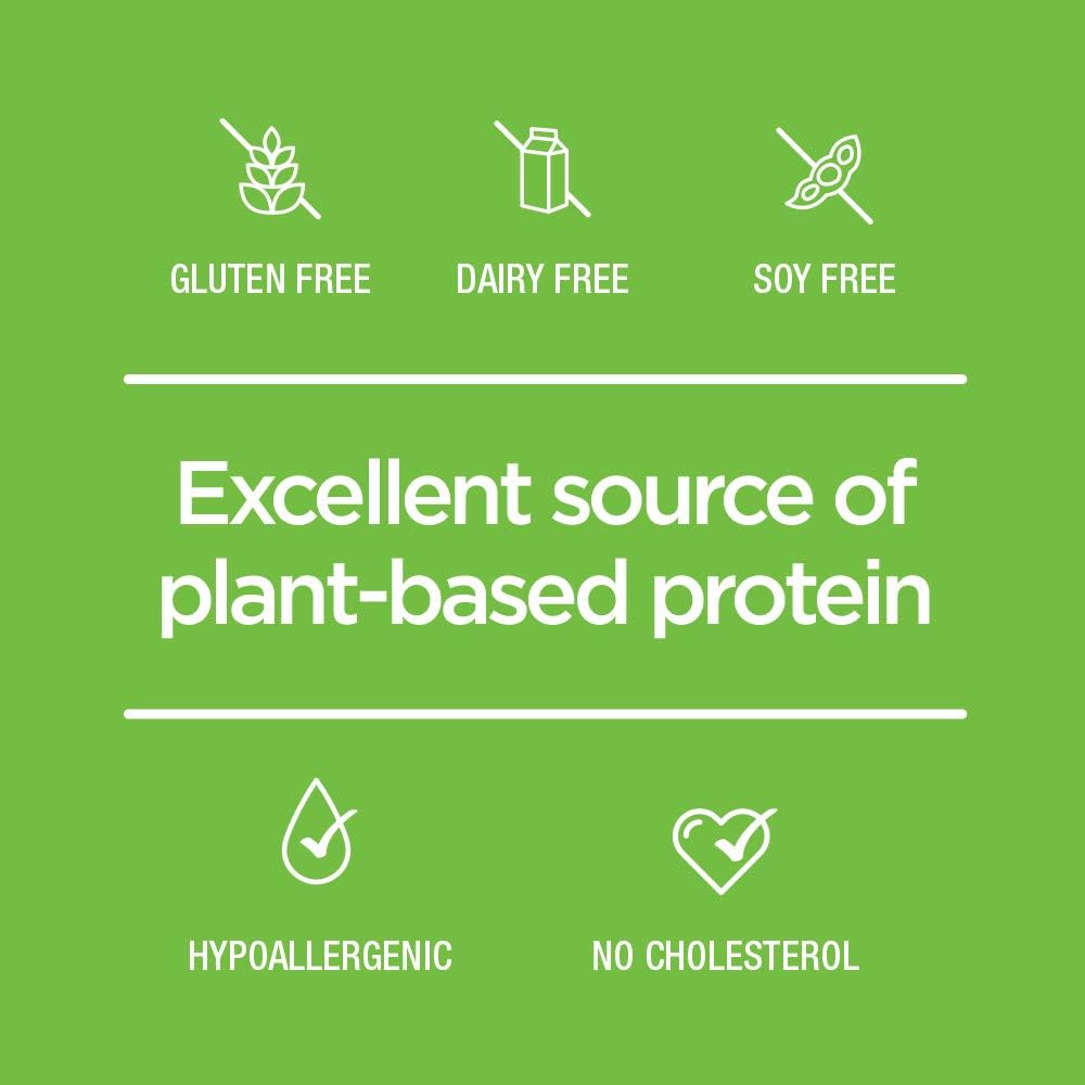 Vegansmart Plant Based Pea Protein Powder by Naturade - Vanilla (15 Servings): Health & Personal Care