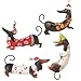 RAZ Imports - Dachshund Ornaments (Set of 4)