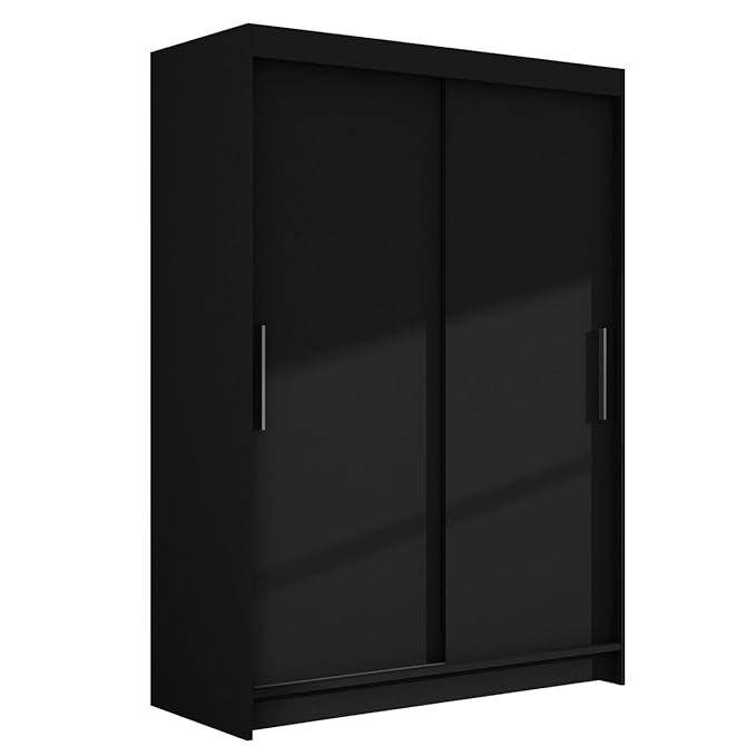 Schwebetürenschrank Miami I Modernes Kleiderschrank, Schlafzimmerschrank, Schiebetürenschrank, Garderobe, Schlafzimmer (Schwa