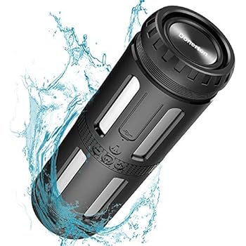 Bluetooth Speakers Waterproof IPX67 Portable Speaker Loud Stereo Sound, 30 Hours Playtime, Enhanced Bass, Built-in Mic, Dustproof, Shockproof, HandsFree Calls, 5200mAh Powerbank for Party, Camping