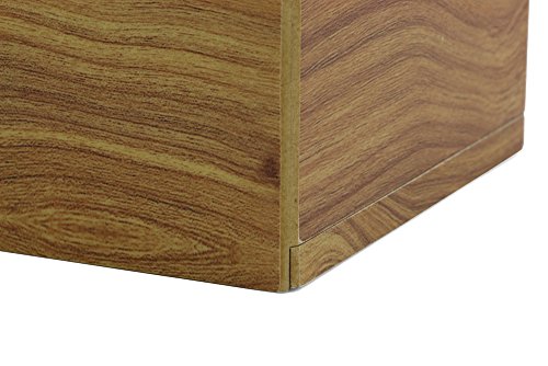 Near & Dear Pet Memorials MDF Box Pet Urn, 45 Cubic Inch, Natural Finish