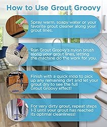 Grout Groovy! Electric Stand Up Lightweight Grout