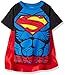 WARNER BROS Justice League Superman Toddler Boys Cosplay T-Shirt and Cape 3T