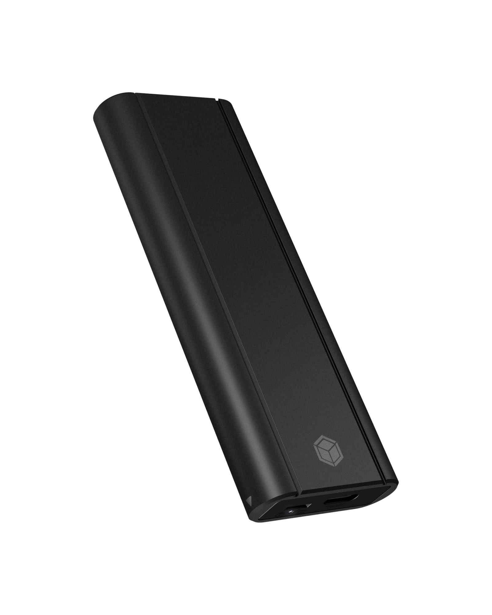 ICY Box M.2 SSD/NVMe Gehäuse, USB 3.2 (10 Gbit/s), Werkzeuglos, Kühlsystem, USB-C, USB-A, PCIe, M-Key, Extern, NVMe Adapter, Aluminium, Schwarz, IB-1807MT-C31