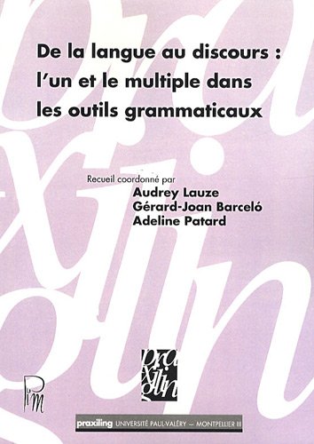 De la langue au discours