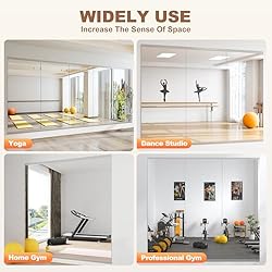 Hasipu Home Gym Mirror 79"x36"-1 PC Large Full Body